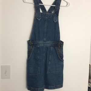 Denim Overall Skirt